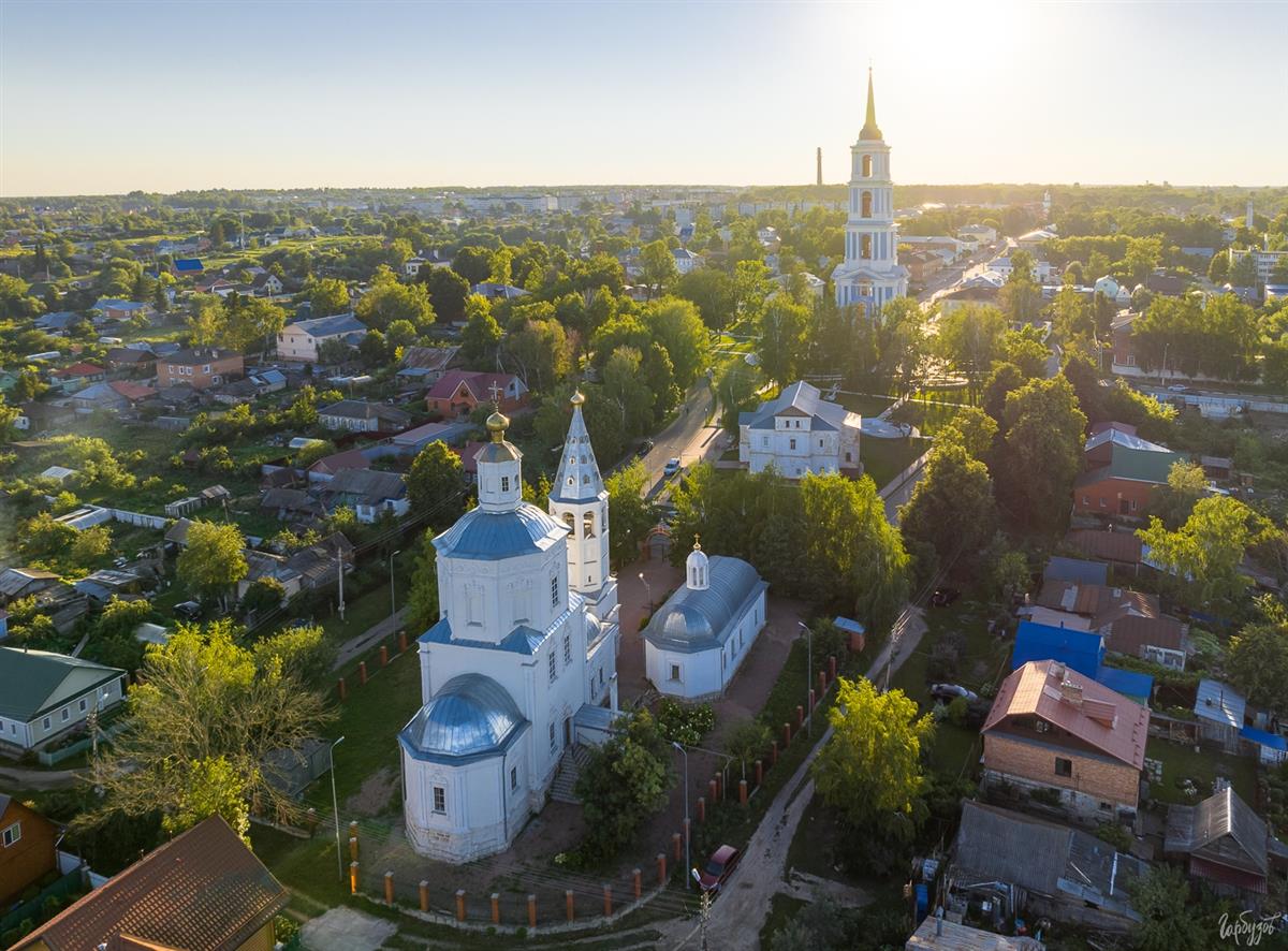 Венёв на закате